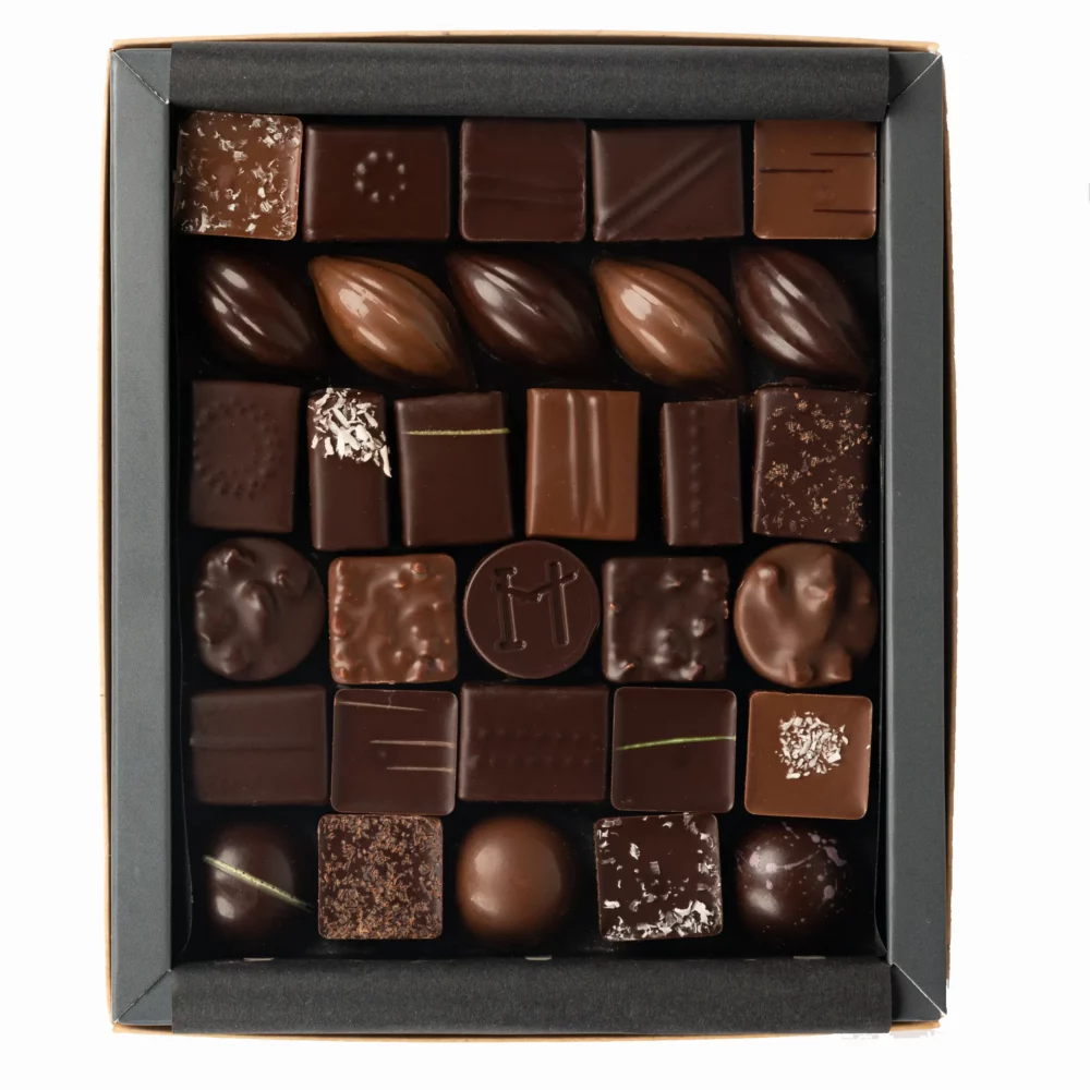 Coffrets d'assortiments de chocolats