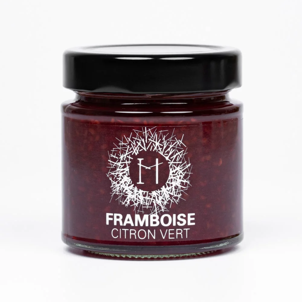 Confiture Framboise Citron Vert