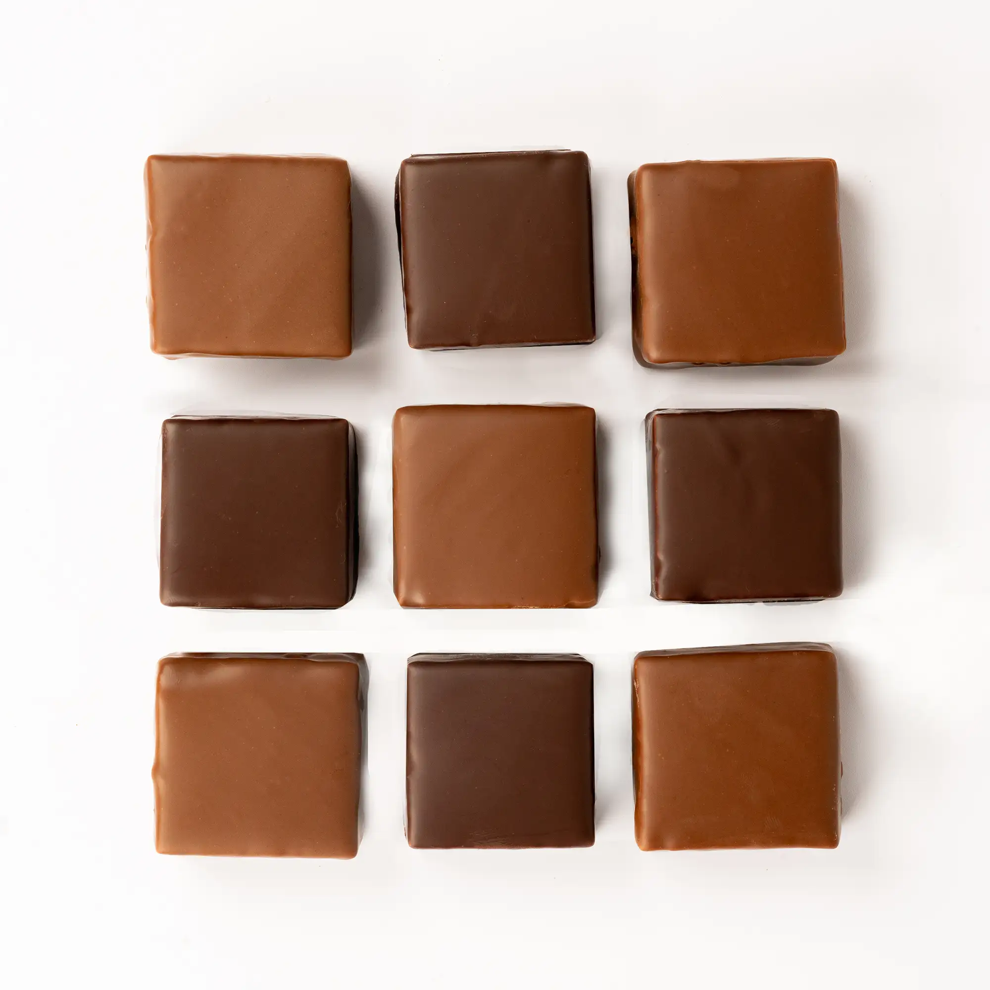 Guimauves vanille enrobées de chocolat